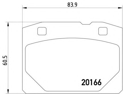 Тормозные колодки HELLA 8DB 355 007-191