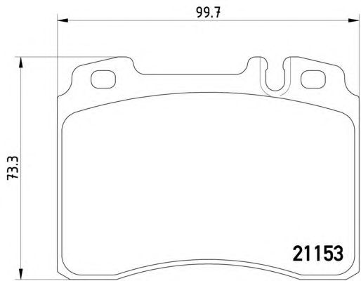 Тормозные колодки HELLA 8DB 355 007-471
