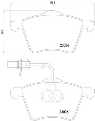 Тормозные колодки HELLA 8DB 355 008-771