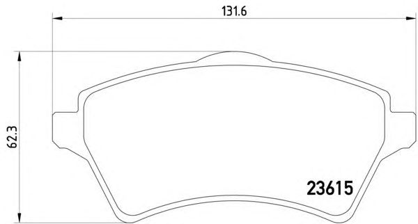 Тормозные колодки HELLA 8DB 355 009-761