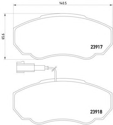 Тормозные колодки HELLA 8DB 355 010-391