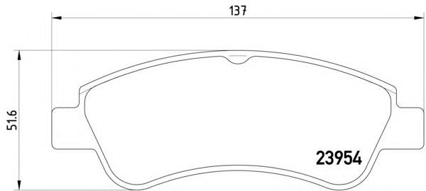 Тормозные колодки HELLA 8DB 355 011-071