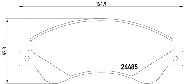 Тормозные колодки HELLA 8DB 355 012-771