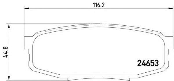 Тормозные колодки HELLA 8DB 355 013-771