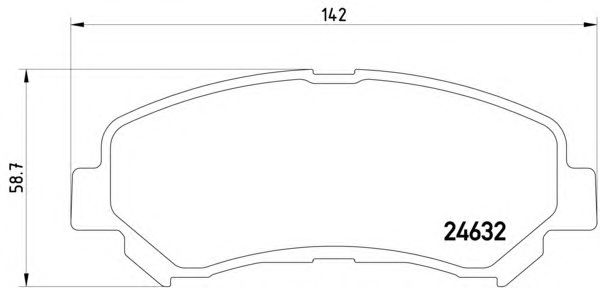 Тормозные колодки HELLA 8DB 355 013-781