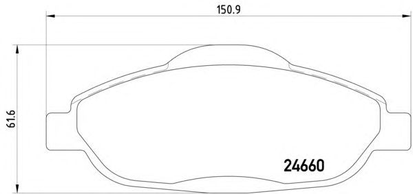 Гальмівні колодки HELLA 8DB 355 013-911