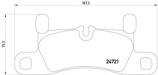 Гальмівні колодки HELLA 8DB 355 015-121