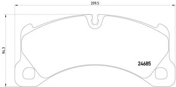 Тормозные колодки HELLA 8DB 355 015-131
