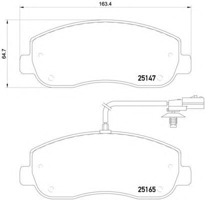 Тормозные колодки HELLA 8DB 355 015-291