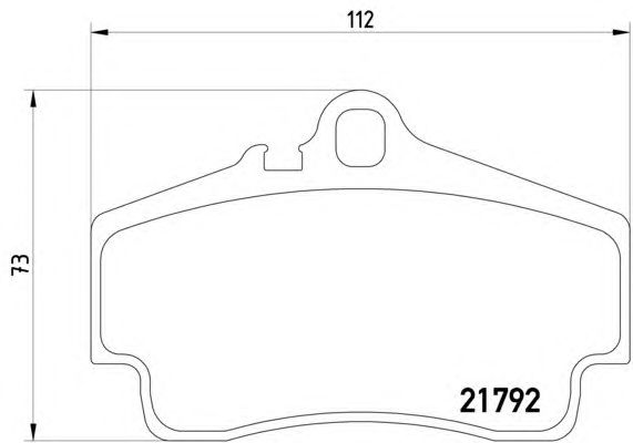 Тормозные колодки HELLA 8DB 355 018-481