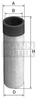 Фільтр додаткового повітря MANN-FILTER CF 50