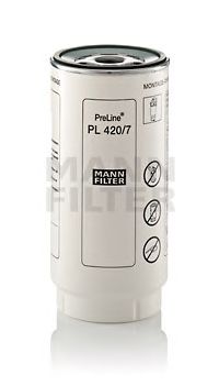 Паливний фільтр MANN-FILTER PL 420/7 x