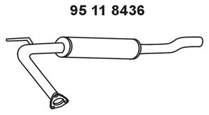 Резонатор EBERSPÄCHER 95 11 8436