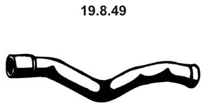 Труба выхлопного газа EBERSPACHER 19.8.49