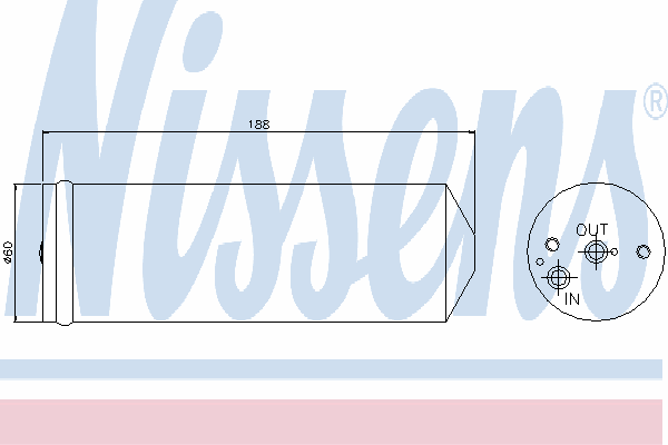Осушитель кондиционера NISSENS 95065