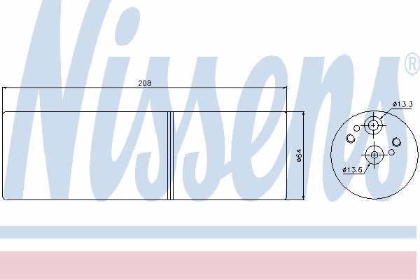 Осушитель кондиционера NISSENS 95231