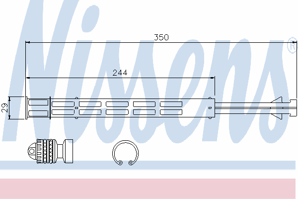 Осушитель кондиционера NISSENS 95358