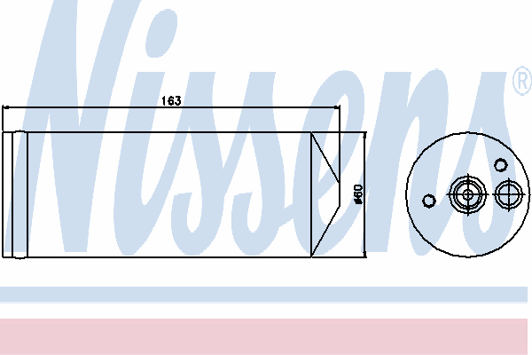 Осушитель кондиционера NISSENS 95362
