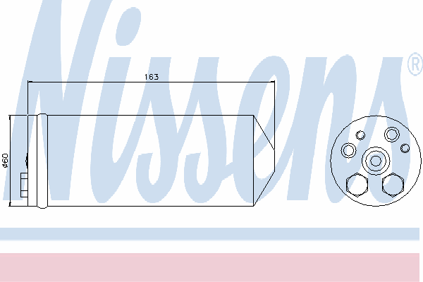 Осушитель кондиционера NISSENS 95430