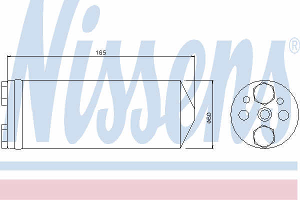 Осушитель кондиционера NISSENS 95425