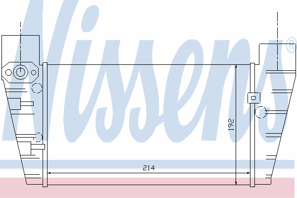 Интеркулер NISSENS 96709