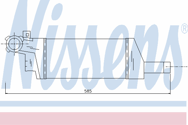 Интеркулер NISSENS 96656