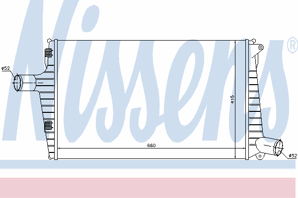 Интеркулер NISSENS 96635
