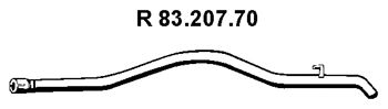 Труба выхлопного газа EBERSPACHER 83.207.70