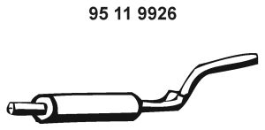 Резонатор EBERSPÄCHER 95 11 9926