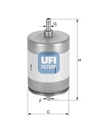 Паливний фільтр UFI 31.817.00