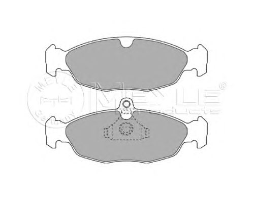 Тормозные колодки MEYLE 025 205 4716