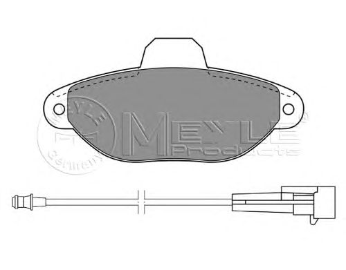 Тормозные колодки MEYLE 025 214 3617/W