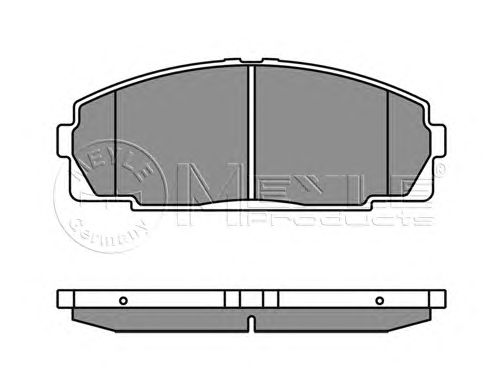 Тормозные колодки MEYLE 025 214 6815