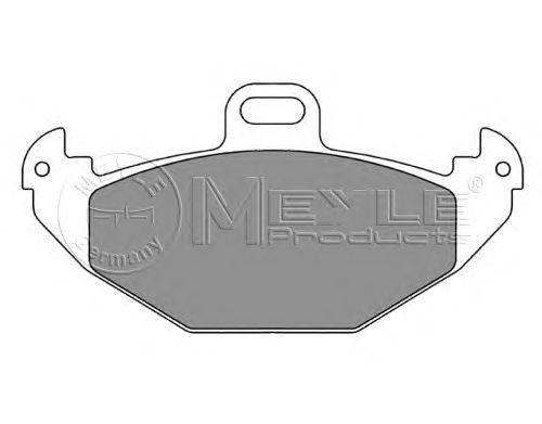 Тормозные колодки MEYLE 025 219 6514