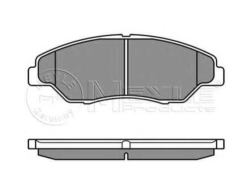 Тормозные колодки MEYLE 025 234 4215/W