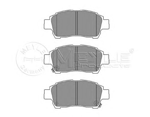 Тормозные колодки MEYLE 025 235 1017