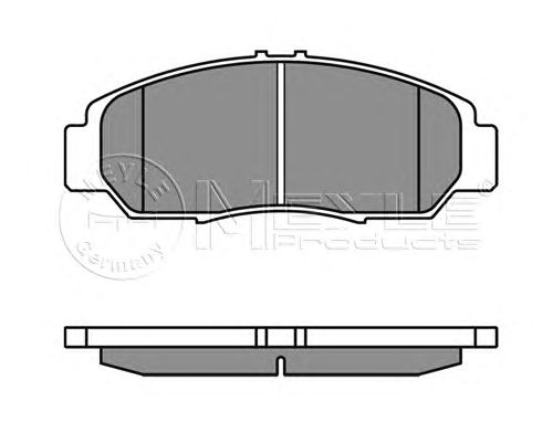 Тормозные колодки MEYLE 025 237 2916/W