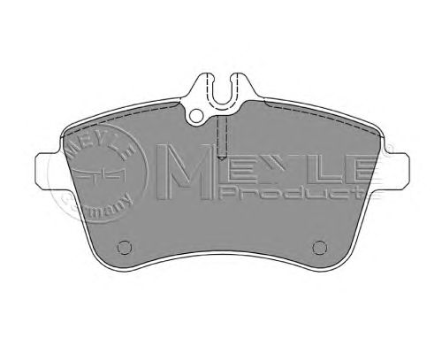 Тормозные колодки MEYLE 025 238 8120
