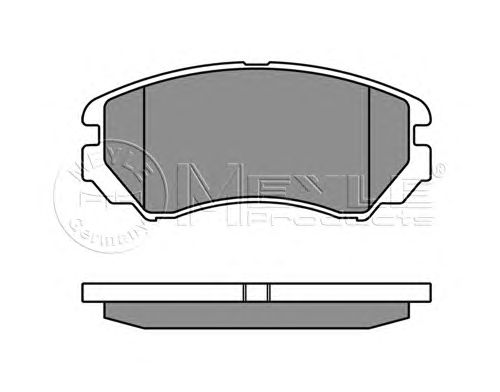 Тормозные колодки MEYLE 025 238 9116/W