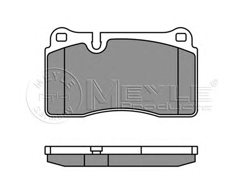 Тормозные колодки MEYLE 025 240 9817