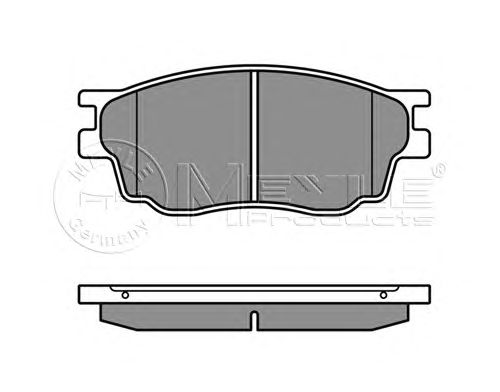 Тормозные колодки MEYLE 025 242 4616/W