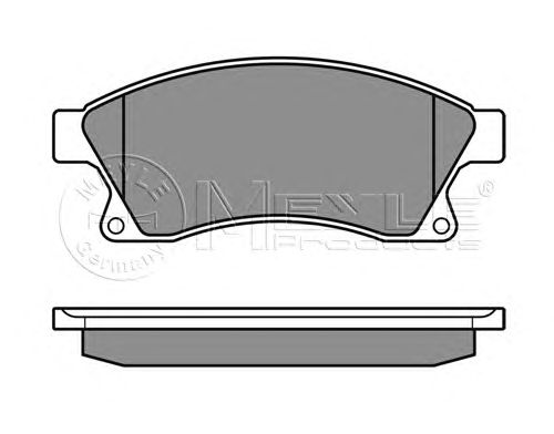 Тормозные колодки MEYLE 025 250 3118/W