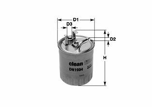Топливный фильтр CLEAN FILTERS DN1904