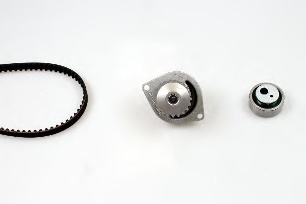 Помпа + комплект ГРМ HEPU PK08121