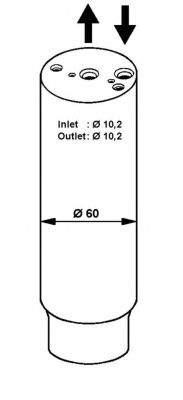 Осушитель кондиционера NRF 33031