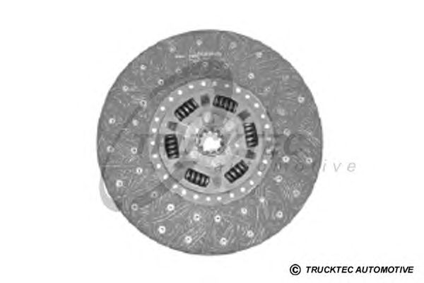 Диск сцепления TRUCKTEC AUTOMOTIVE 01.23.127