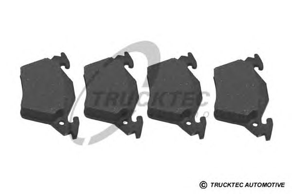 Тормозные колодки TRUCKTEC AUTOMOTIVE 02.35.118