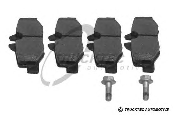 Тормозные колодки TRUCKTEC AUTOMOTIVE 02.35.161