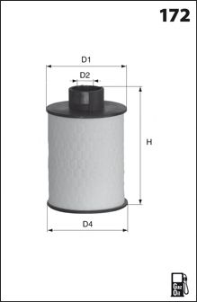 Топливный фильтр MECAFILTER ELG5322