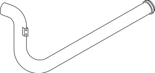Труба выхлопного газа DINEX 80202